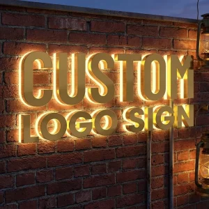 Professional Architectural Grade Led Backlit Letters for Luxury Boutique Brand Defining Project Ready