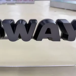 Professional Custom Logo Design Acrylic Mini Illuminated Letters Sturdy Commercial Use Advertising Home Mall Decor Customizable