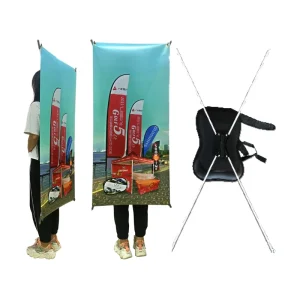 Professional Display Banner Manufacturer Portable Backpack X Advertising Banner