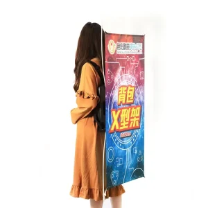 Professional Display Banner Manufacturer Portable Backpack X Advertising Banner for Outdoor Advertising