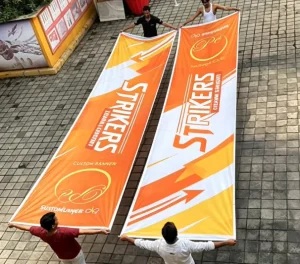 Professional Fabric Banner Lightweight Advertising Banner for Corporate Events