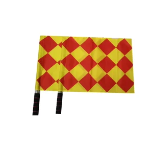 Professional Lightweight Easy to Use Sports Match Accessory for Football Game Competition Soccer Referee Flag Referee Flags