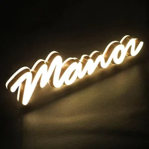 Professional Outdoor Waterproof LED Signage Dustproof 3D Letters for Doorhead