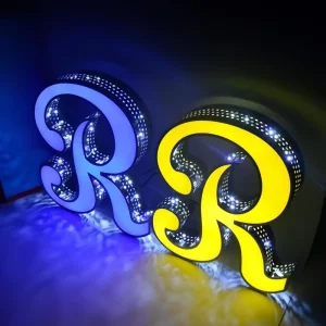 Professional Uniform Illumination Channel Letter LED Front Light Letters for Office Companies Malls Parks