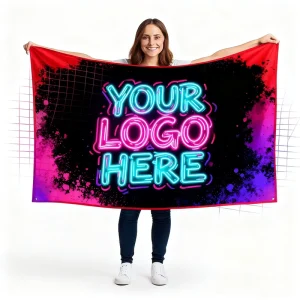 Promote Low cost Polyester Banner Customization and Printing of Your logo Various Banners Are Available for Factory Direct Sales