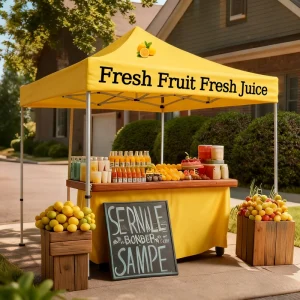 Promotion Custom 10×10 Pop Up Exhibition Event Folding Tent Outdoor Shop Marketing Advertising Trade Show Tent