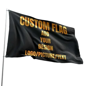 Promotional 3X5 Custom Flag Printing Customized Marking Screen 90X150 Digital Printed Custom Flag Banner