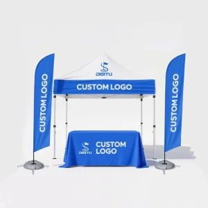 Promotional Advertising 10x10FT Aluminum Pop up Marquee Roof Canopy Gazebo Tent With Logo Printing Events Trade Show Tent