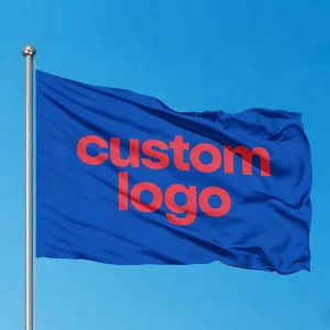 Promotional Advertising Flag 3x5ft Knitted Polyester Digital Printed Double Sided Custom Flag Waterproof Eco Friendly Quick Dry