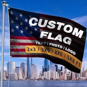 Promotional Advertising Flag 3x5ft Polyester Customized Flags Double Sided Large Size Custom Flag With Logo Custom Print