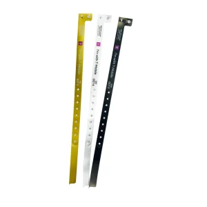 Promotional Composite Wristbands Custom Logo Print Unique Shapes for Branding