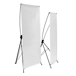 Promotional Conference Horizontal X Frame Banner Stand