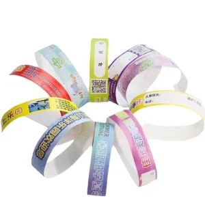 Promotional Custom Printed Logo Wristband for Event
