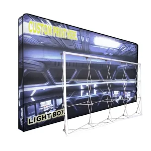 Promotional Custom Printed Pop Up Light Box Quick Easy