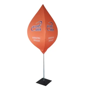 Promotional Dark Banner Indoor or Outdoor Advertising Display Unique Attractive Lantern Banner