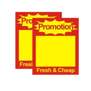 Promotional Discount Posters Supermarket Mall Products Customized Digital Printed Art Paper Posters Varnishing Display