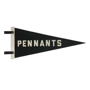 Promotional Felt Pennants with Customized Printing Logos Felt Flag Manufacturer OEM Felt Flags