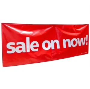 Promotional Large Format Digital Printed Waterproof Fabric Mesh Perforated Outdoor Advertising Fence Vinyl Pennant Style Banner