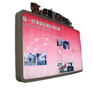 Promotional Led Light Frame Advertising Fabric Seg Fabric Light Boxes Display Cloth Painting Back Drop Stand Lightbox