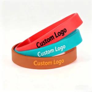 Promotional NFC Wristbands Christmas Red Bull Vinyl Plastic With Elastic Fabric Event RFID Silicone for Hotels