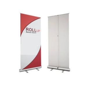 Promotional Sale Portable Aluminum Roll up Banner Stand Retractable Pull up Banner for Exhibitions Printed Banner Stand