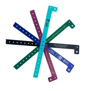 Promotional Soft Wristbands With Custom Logo and QR Code for Entertainment Access