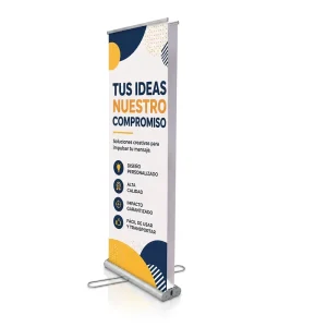 Pull Up Banner Display Restaurant & Cafe Sidewalk Large Format Roll Up Banner Advertising
