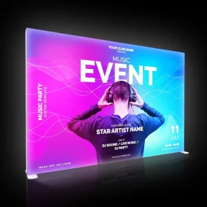 Pvc Aluminum Frame SEG Advertising Light Box Wall Display Lightbox Fabric SEG LED Display Light Box Advertising Display