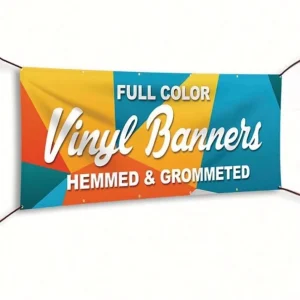 Pvc Vinyl Advertising Fence Mesh With Digital Printing for Trade Outdoor Waterproof Banner Logo Banner