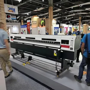 Qianyin 3.2m Eco Solvent Printer Canvas Flex Large Format Wide Printer with I3200 Xp600 Head Banner Vinyl Printing Machine