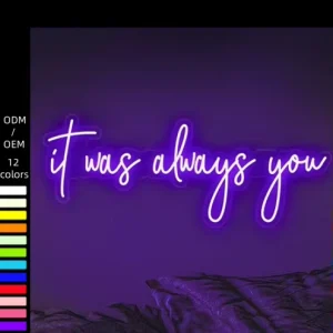 Quality Assurance Smart LED Flex Strip Night Light Smart Neon Sign for Indoor Use Wall Plug for Bedroom Room Decoration