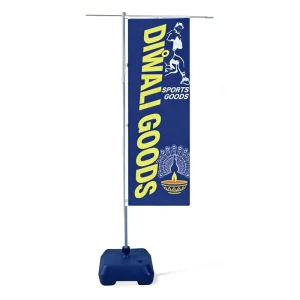 Quick Setup 3m Flag Display With Foldable Base And Reliable Flag Hanging Mechanism