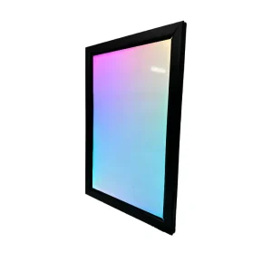 RGB Dynamic LED Light Box Advertising Customized Size Aluminum Profile Acrylic Poster Display Sign Snap Frame