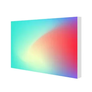 RGB Full Color Rectangle Decorative Dynamic Light Box Custom LED Soft Film 40W Power 5 Year Warranty Ceiling Signage