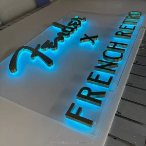 RGB LED Channel Letter Sign Custom LED Letters Sign Board for Commercial Advertising and Business Signs