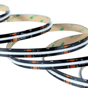 RGBIC Magic Cob Chase LED Strip Light 12V-24V Full Color Smart Addressable COB LED Strip 5M PCB Dream with 420 576 720LED