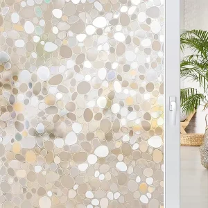 Rainbow 3D Window Film Static Cling Glass Sticker UV Protection and Energy Saving No Glue Required