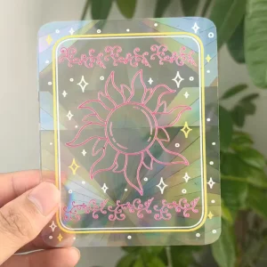 Rainbow Decorative Static Stickers Color Film Anti Bird Impact Glass for Home Interior Prism Laser Suncatcher Crystal Decor