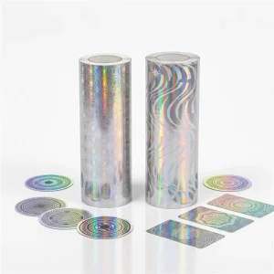 Rainbow Glitter Holographic BOPP Film Thermal Lamination Film Laser Soft Touch Anti Scratch Glossy Matte Box Packaging