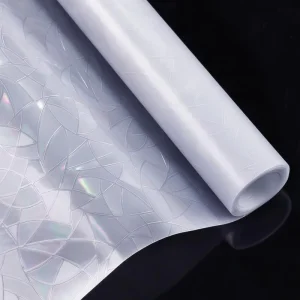 Rainbow Window Privacy Film Decals Stained Glass Window Clings for Room Decor Static Cling Sticker Suncatcher Cover