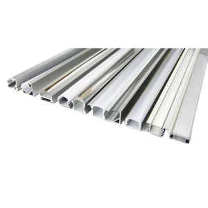 Recessed LED Profiles 6000 Series Aluminum Channel for LED Light Strip Box Bending Cutting Welding Services Decorations