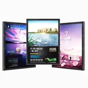 Rectangle A4 A0 Single Double Sided Acrylic High Brightness Eco Friendly Advertising Led Magnetic Light Box Frame Display