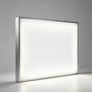Rectangle Aluminum Decorative Waterproof Ultra Thin Light Box Portable High End Long Lasting Exhibit