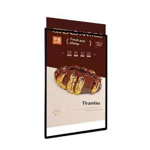 Rectangle Drawing Light Box Ultra Thin Tempered Glass Advertising Board Sign LED Illuminated Poster Menu Display Changeable