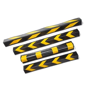 Reflective Protective Device for Pillars Underground Garage Reflective Rubber Corner Guard Anti collision Strip