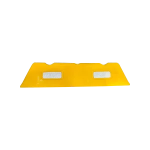 Reflective Traffic Lane Dividers Heavy Duty Kerb Ramp Parking Car Stop Wheel Stopper