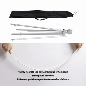 Reinforced American X Banner Stand Polyester Custom Printed Holiday Decoration Sales Promotion Sign Reusable Impact Resistant