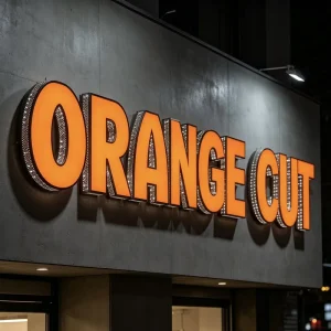 Remote-Control LED Letter Sign with Punching Holes Channel Lighting Signs Perforated Channel Letters Outdoor