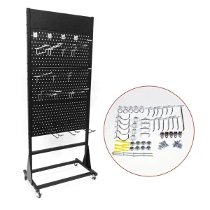 Removable Metal Pegboard Display Rack for Hardware Tools