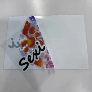 Removable Transparent Glass Stickers Electrostatic Vinyl Sticker Static Cling Sticker